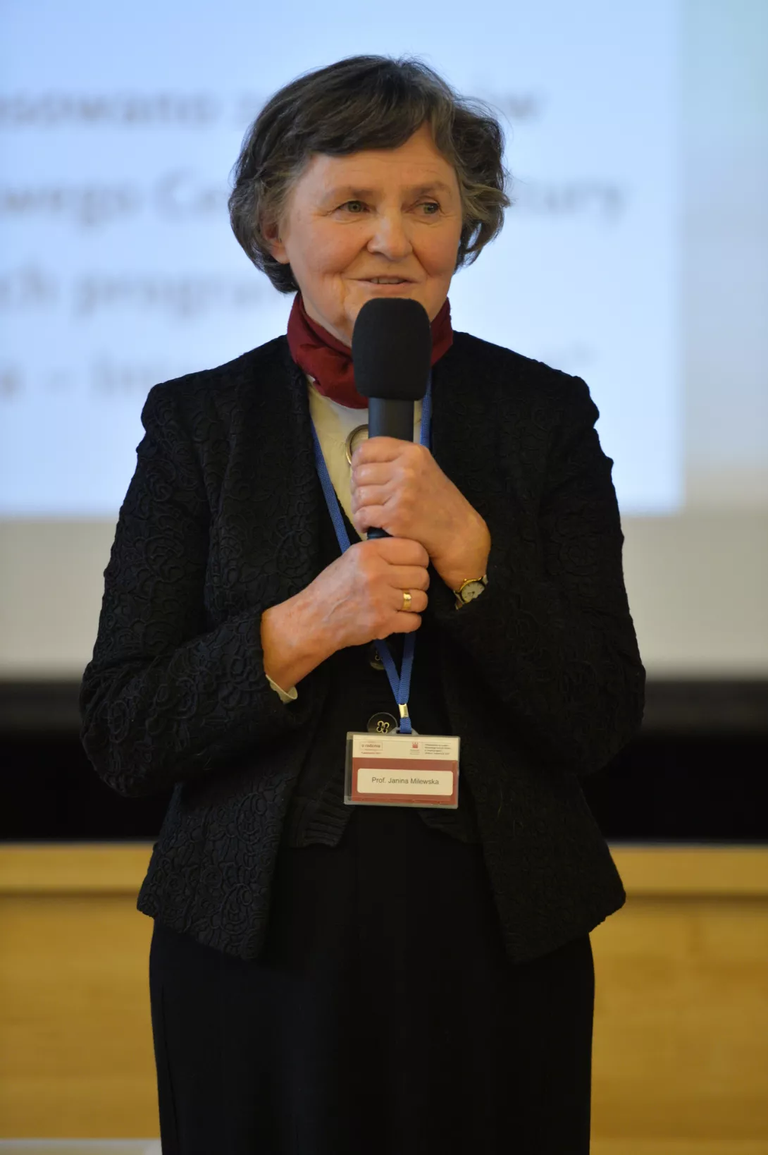 Prof. Janina Milewska - Duda u Salezjanów