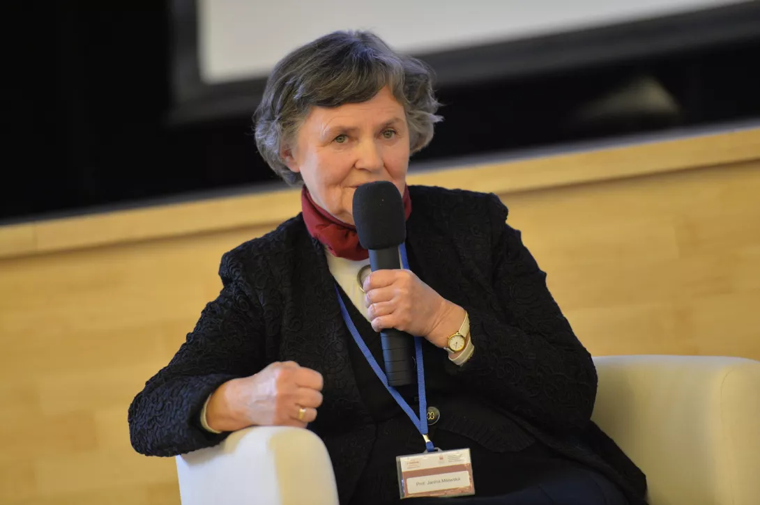 Prof. Janina Milewska - Duda u Salezjanów