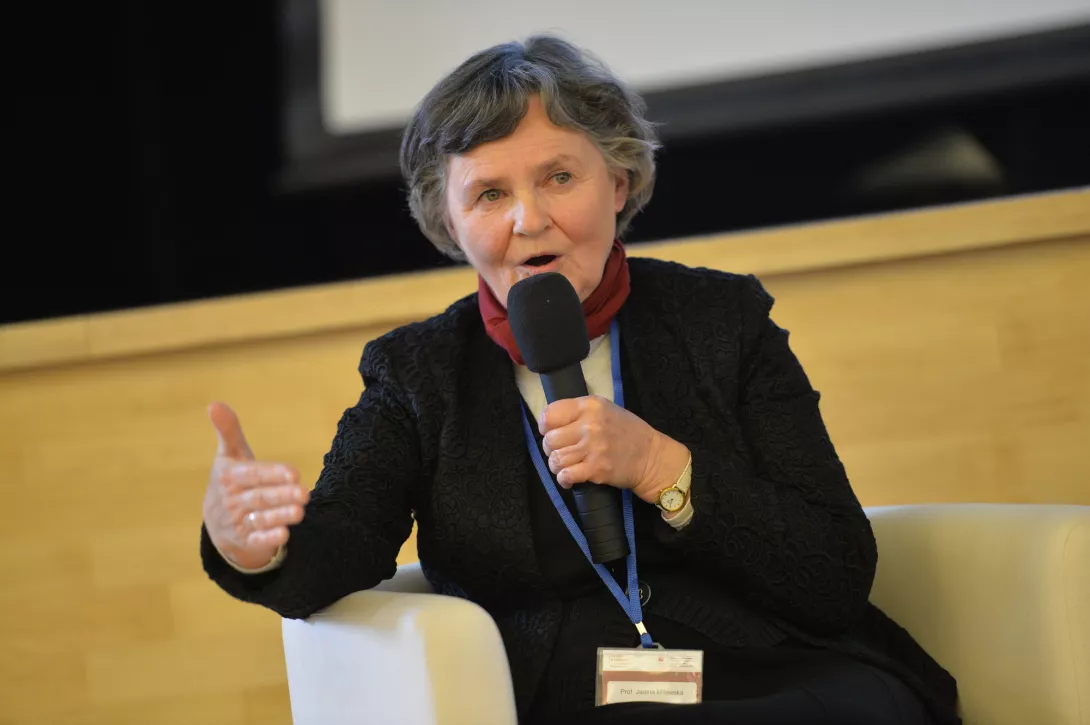 Prof. Janina Milewska - Duda u Salezjanów