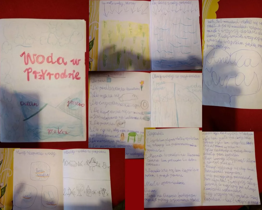 Mój lapbook "Woda w przyrodzie"