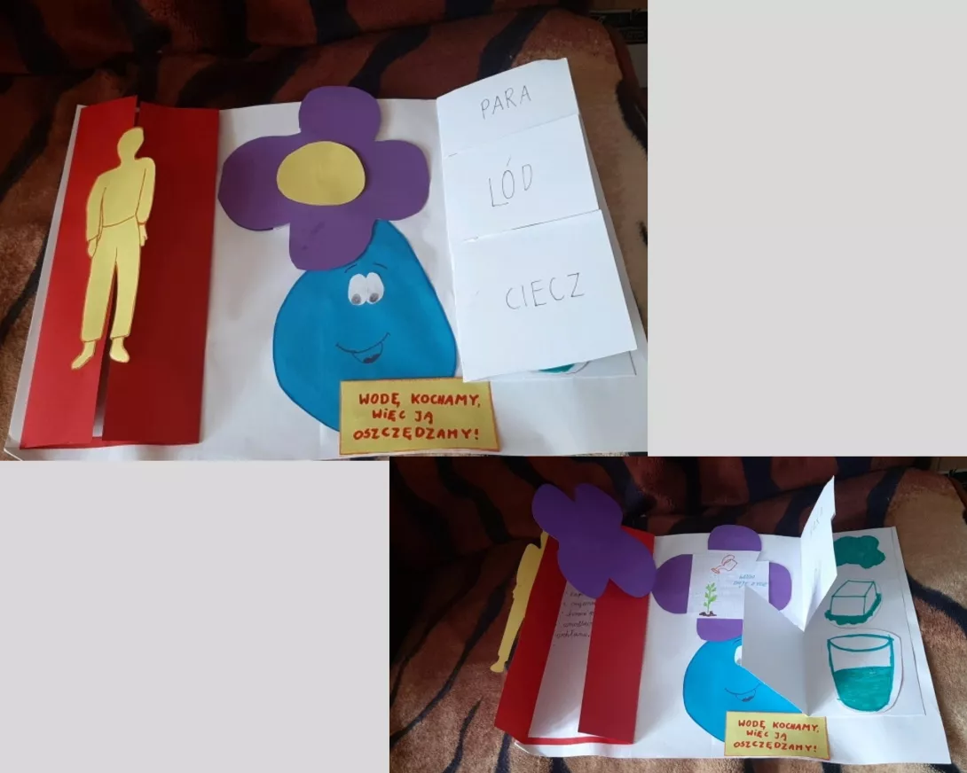 Mój lapbook "Woda w przyrodzie"