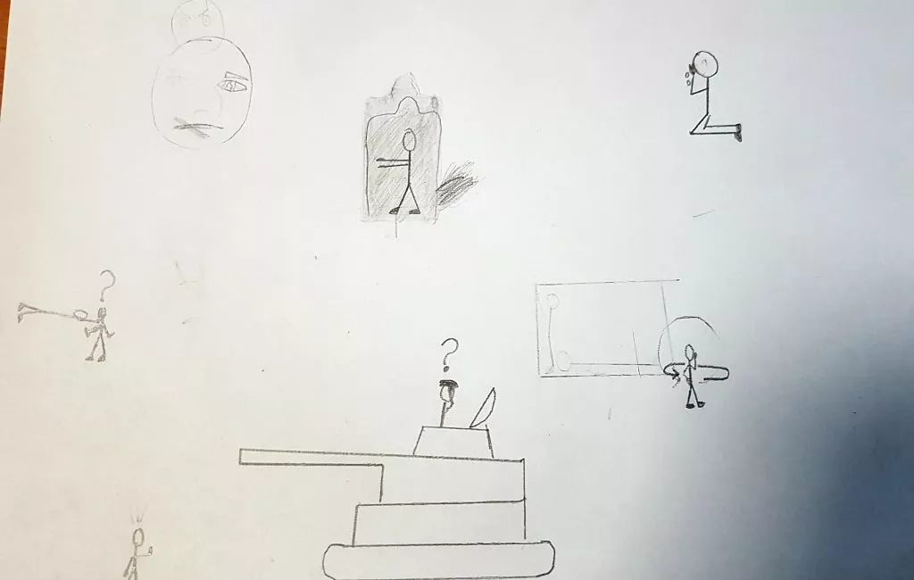 praca plastyczna: wojna oczami dziecka