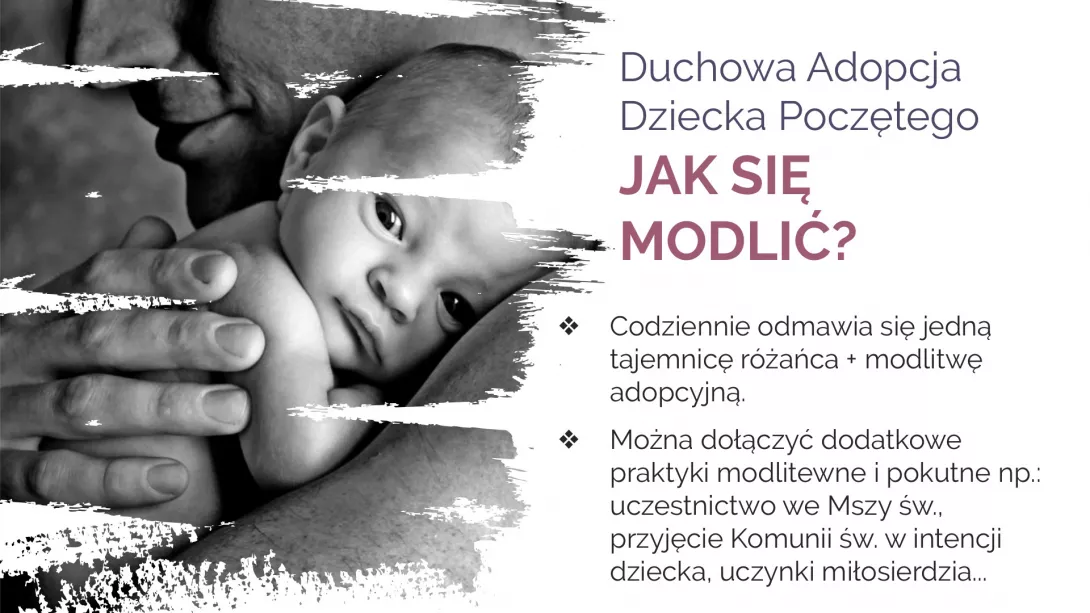 Duchowa Adopcja Dziecka Poczętego 2020 - prezentacja.
