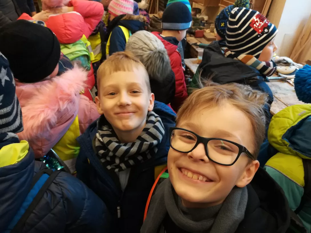 Klasy 2b i 2c SSP w Teatrze im. S. Jaracza