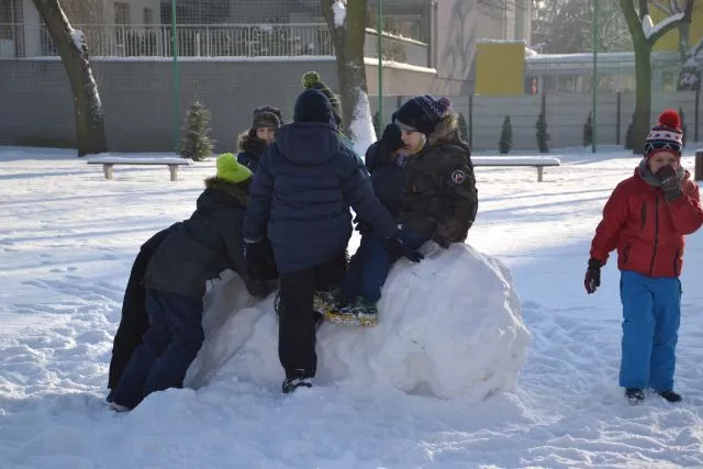 Zima w szkole
