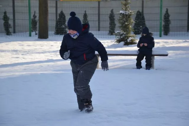 Zima w szkole