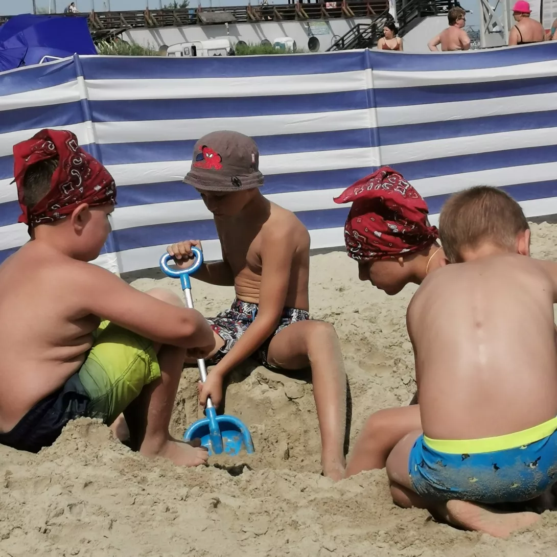 Kaszuby 2021, plaża w Pucku