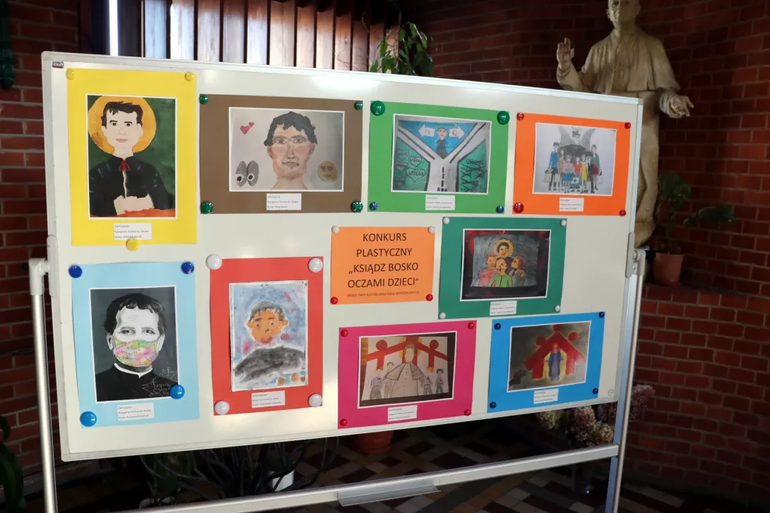 Nagrodzone portrety Księdza Bosko 2021.