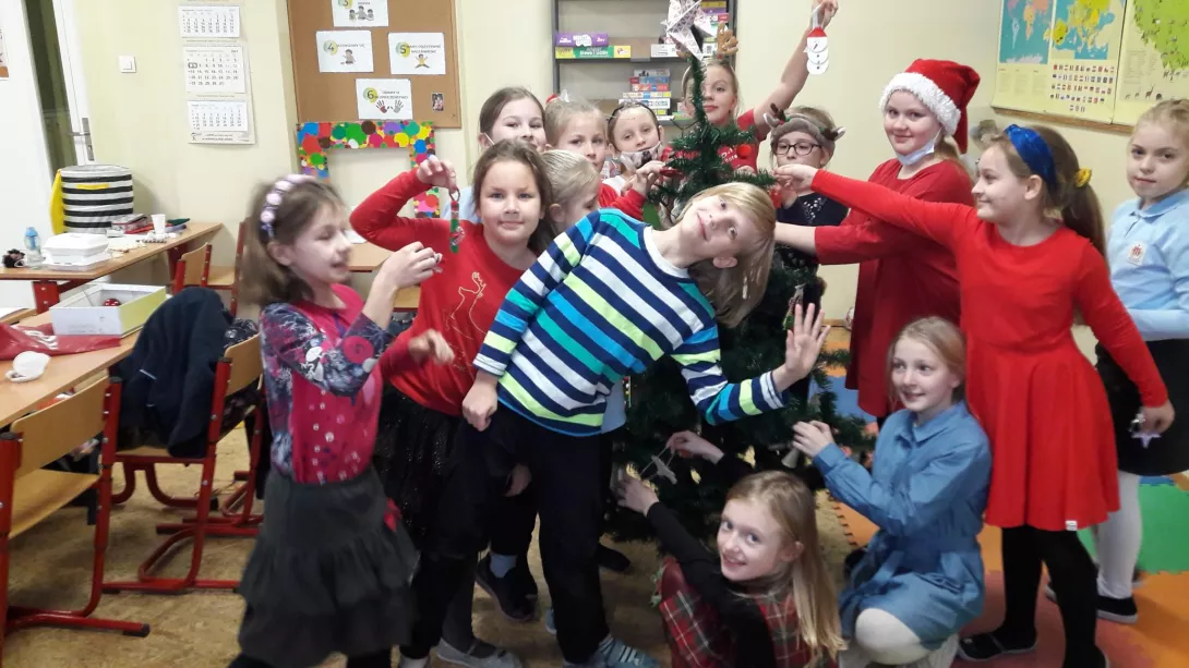 Czas ubrać klasową choinkę