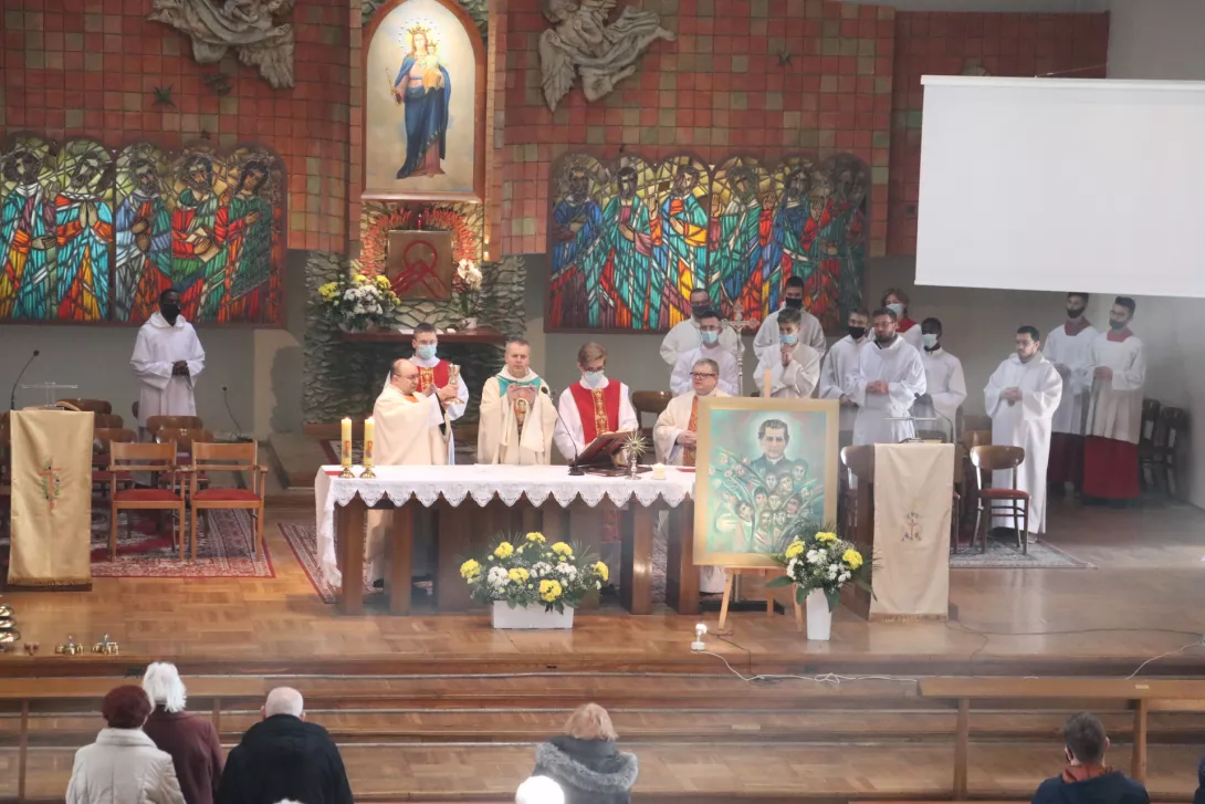 Msza św. w uroczystość św. Jana Bosko 2021.