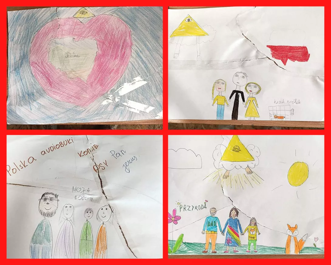 Prace uczennic klasy 3a