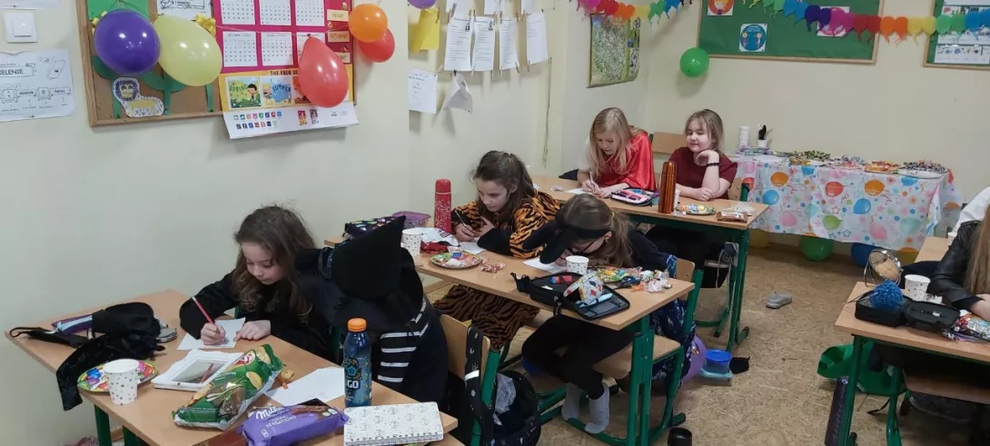 bal karnawałowy w kl.3a