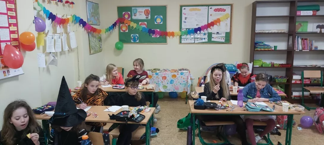 bal karnawałowy w kl.3a