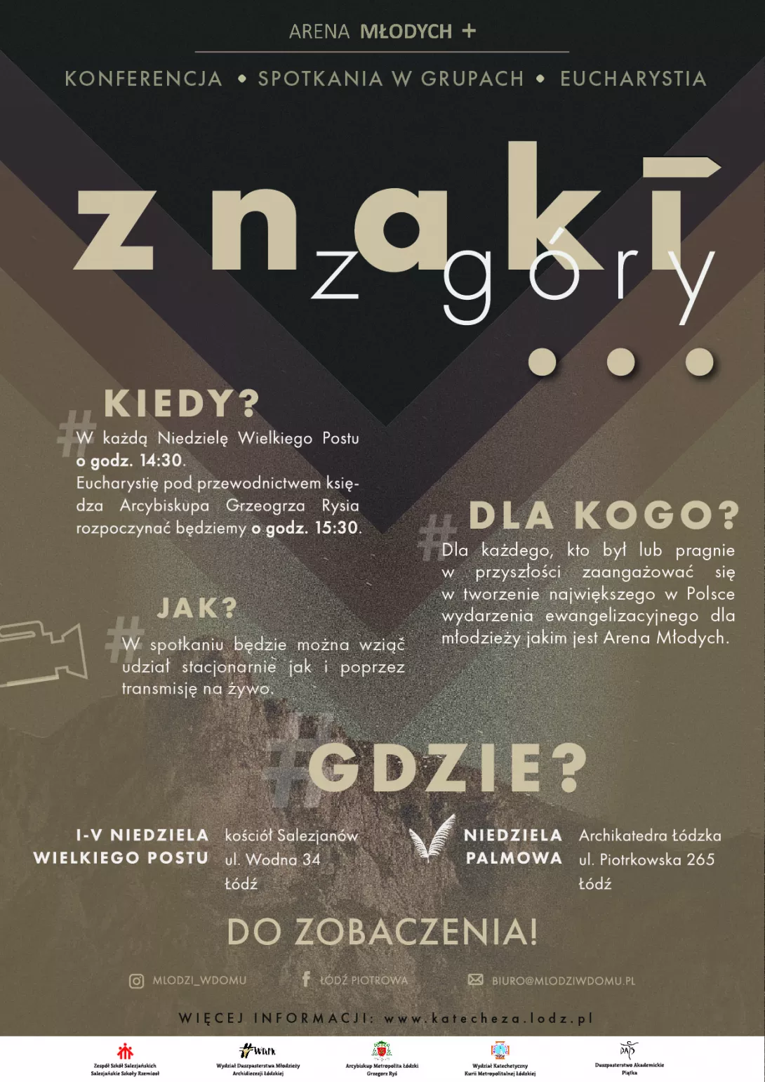 Znaki z Góry - plakat.