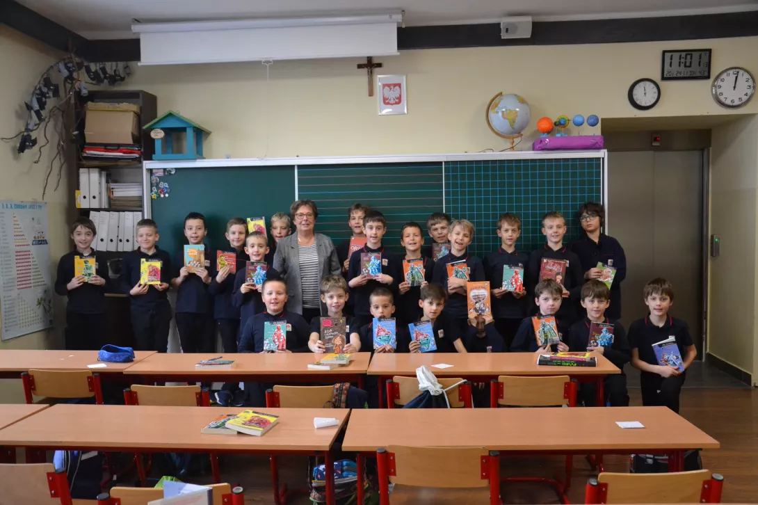 Spotkanie z autorką książek dla dzieci Grażyną Bąkiewicz