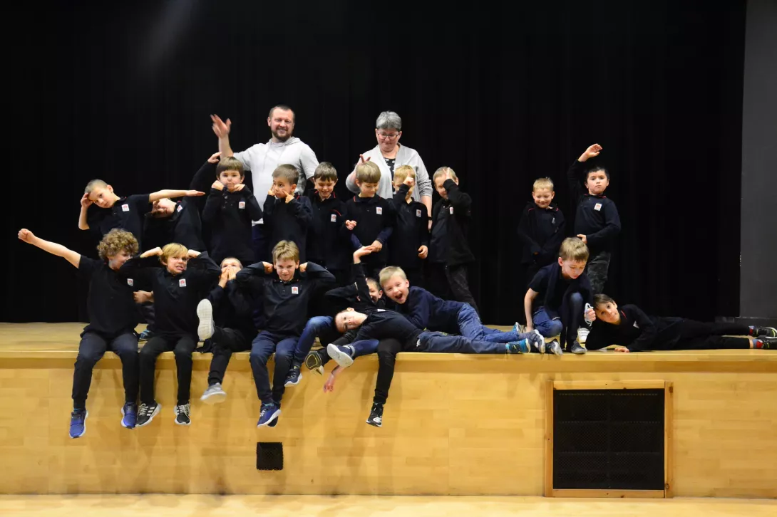 Klasa 1b na wesoło