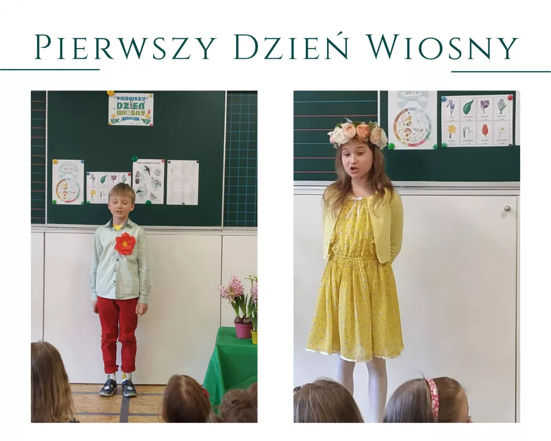 Wiosna w wierszykach 1a i 1b 
