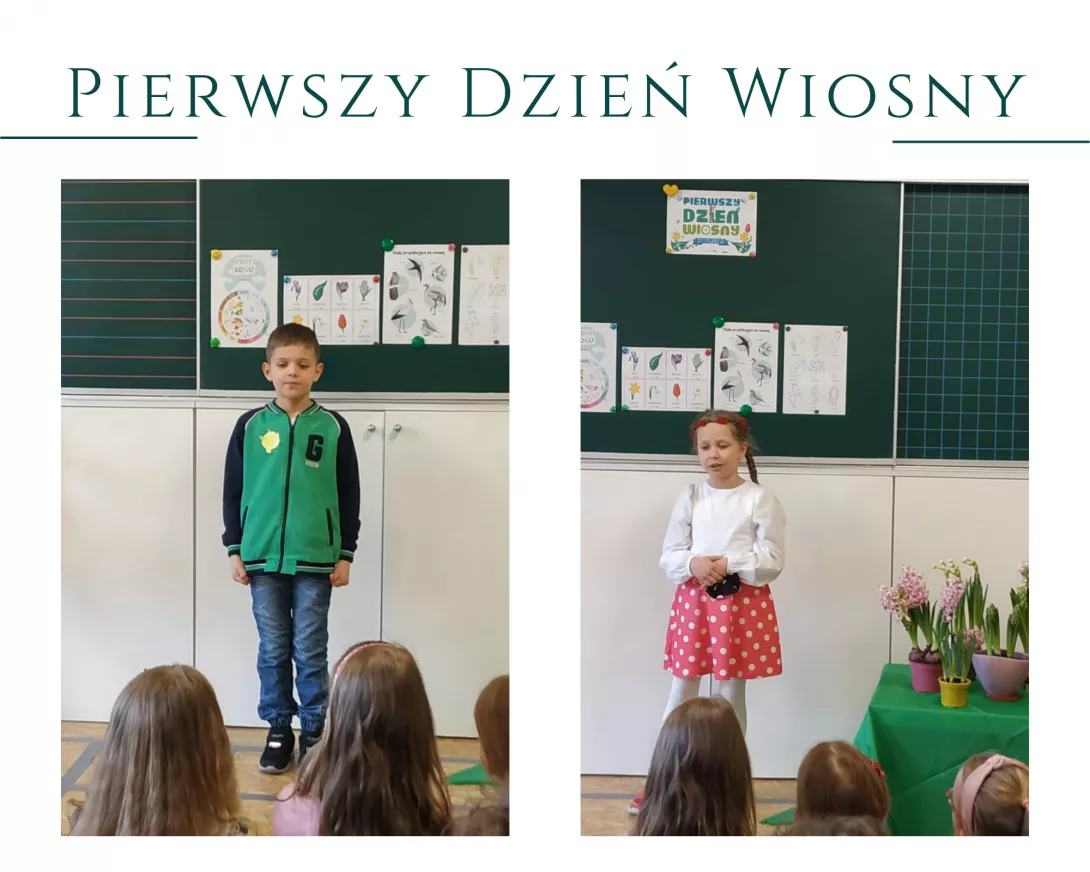 Wiosna w wierszykach 1a i 1b 