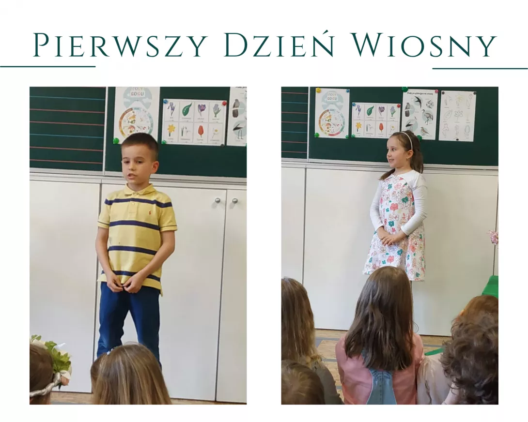 Wiosna w wierszykach 1a i 1b