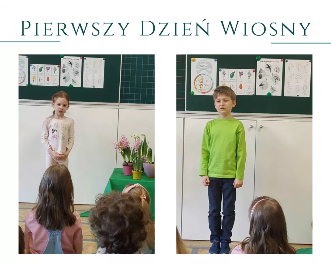 Wiosna w wierszykach 1a i 1b 