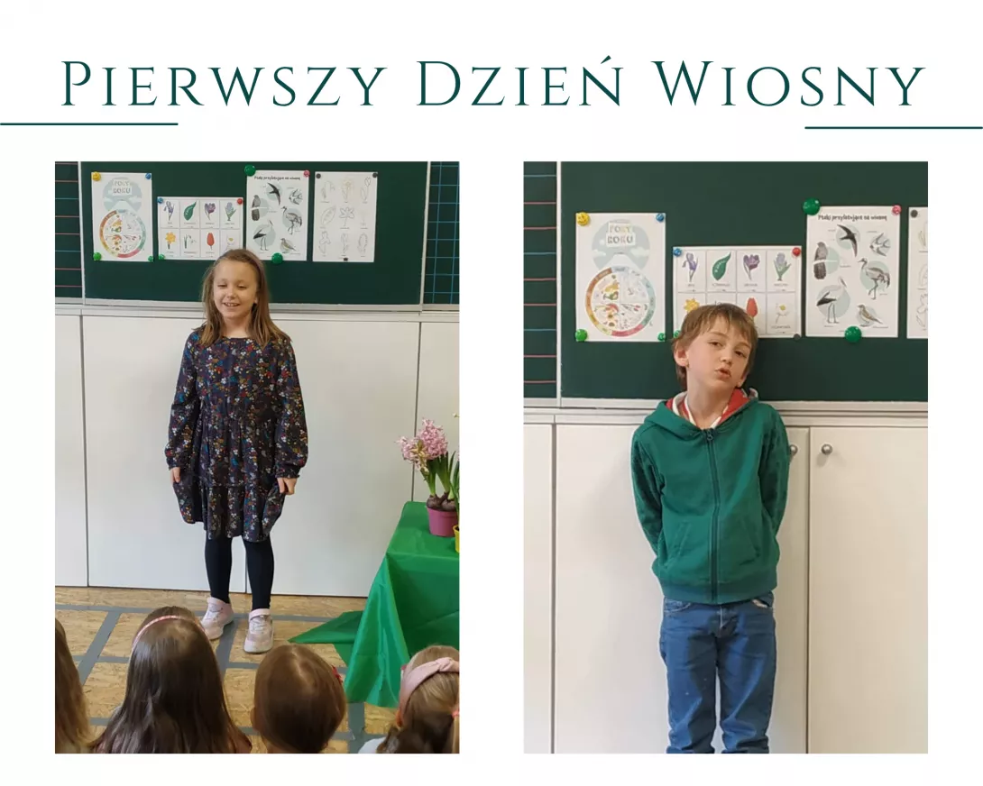 Wiosna w wierszykach 1a i 1b 