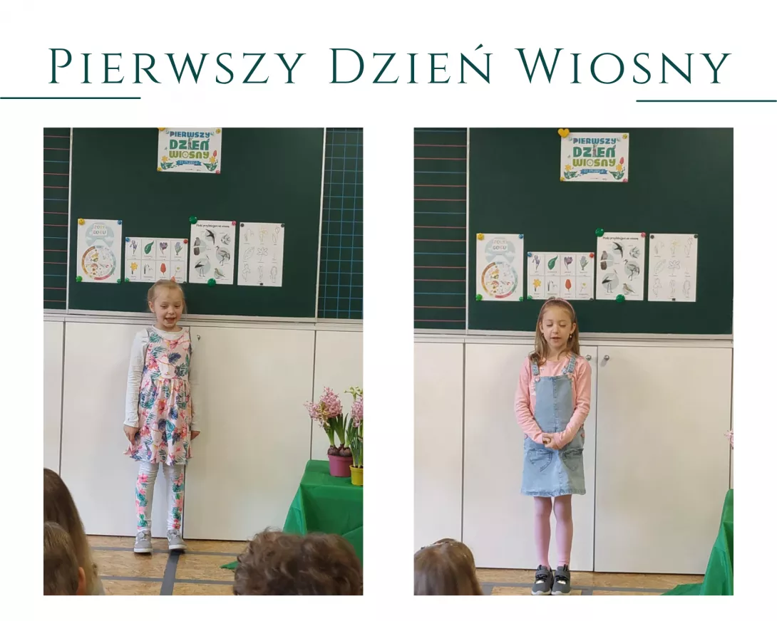 Wiosna w wierszykach 1a i 1b