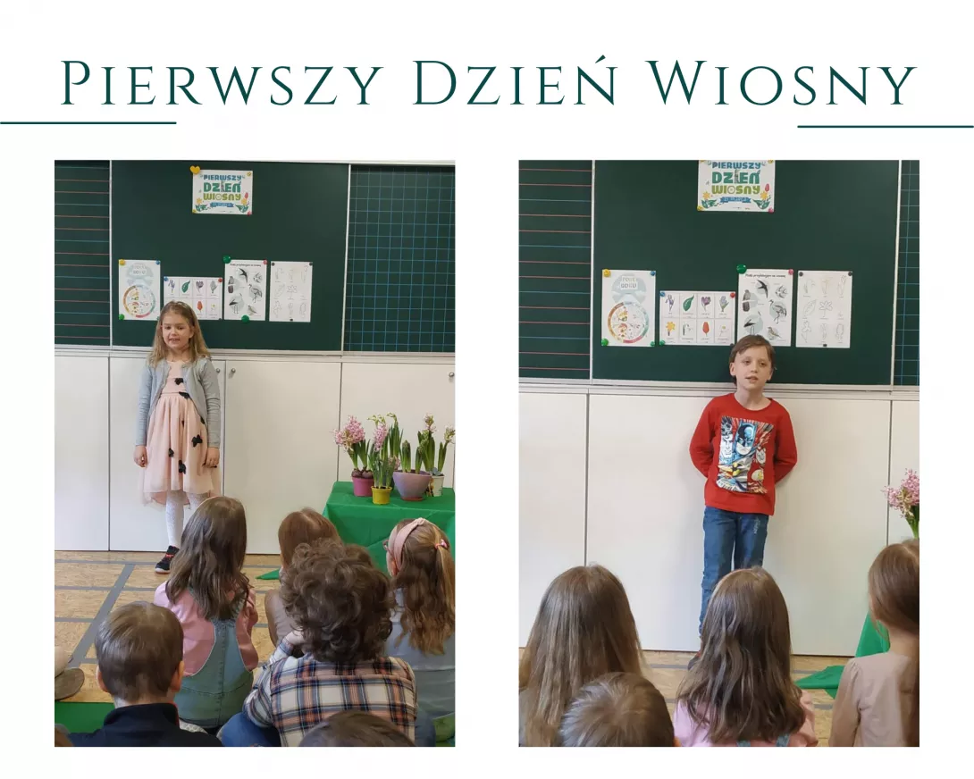 Wiosna w wierszykach 1a i 1b