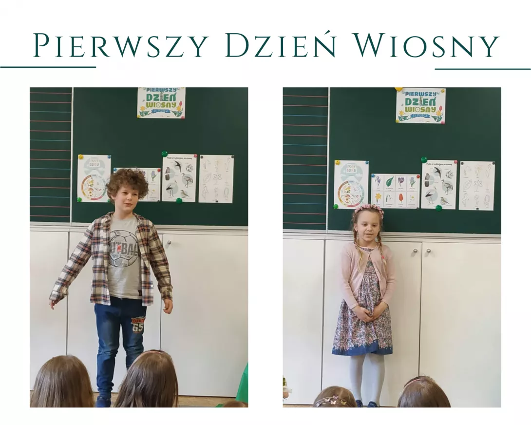 Wiosna w wierszykach 1a i 1b