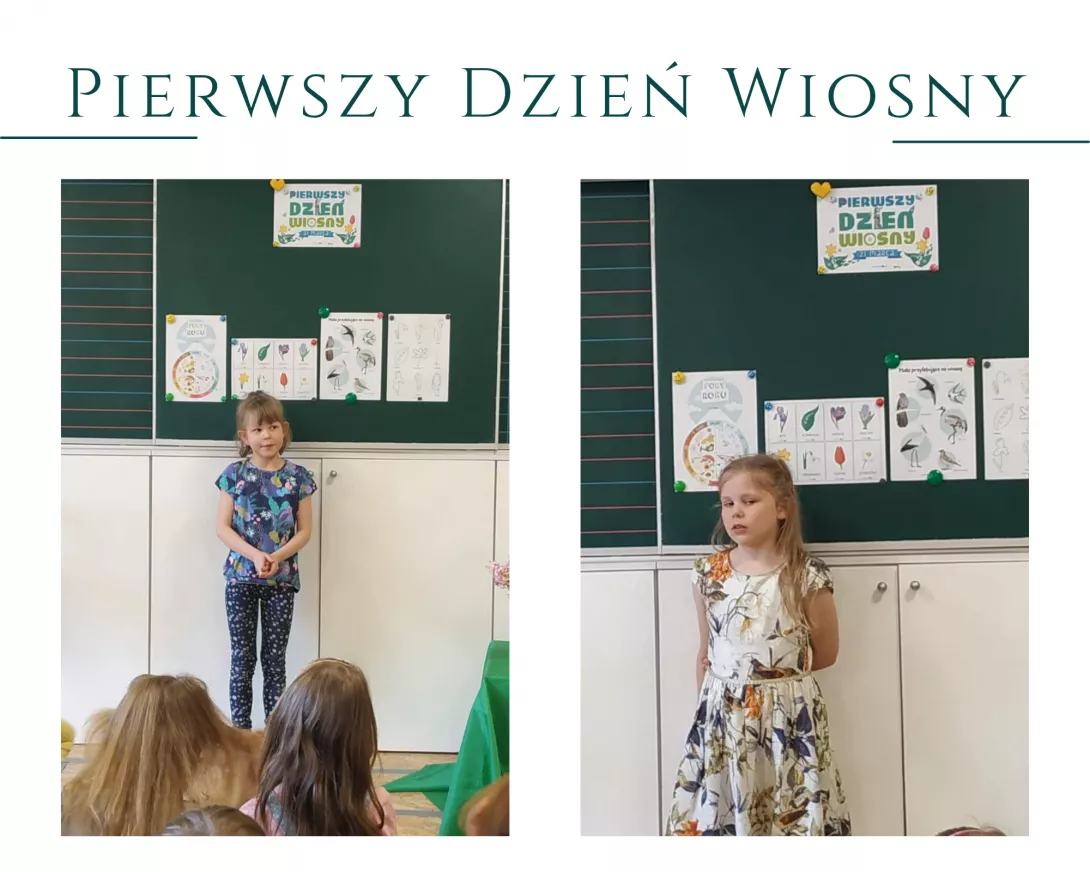 Wiosna w wierszykach 1a i 1b