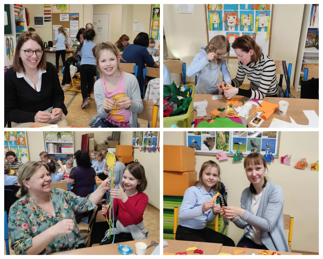 Warsztaty wielkanocne klasa 1a