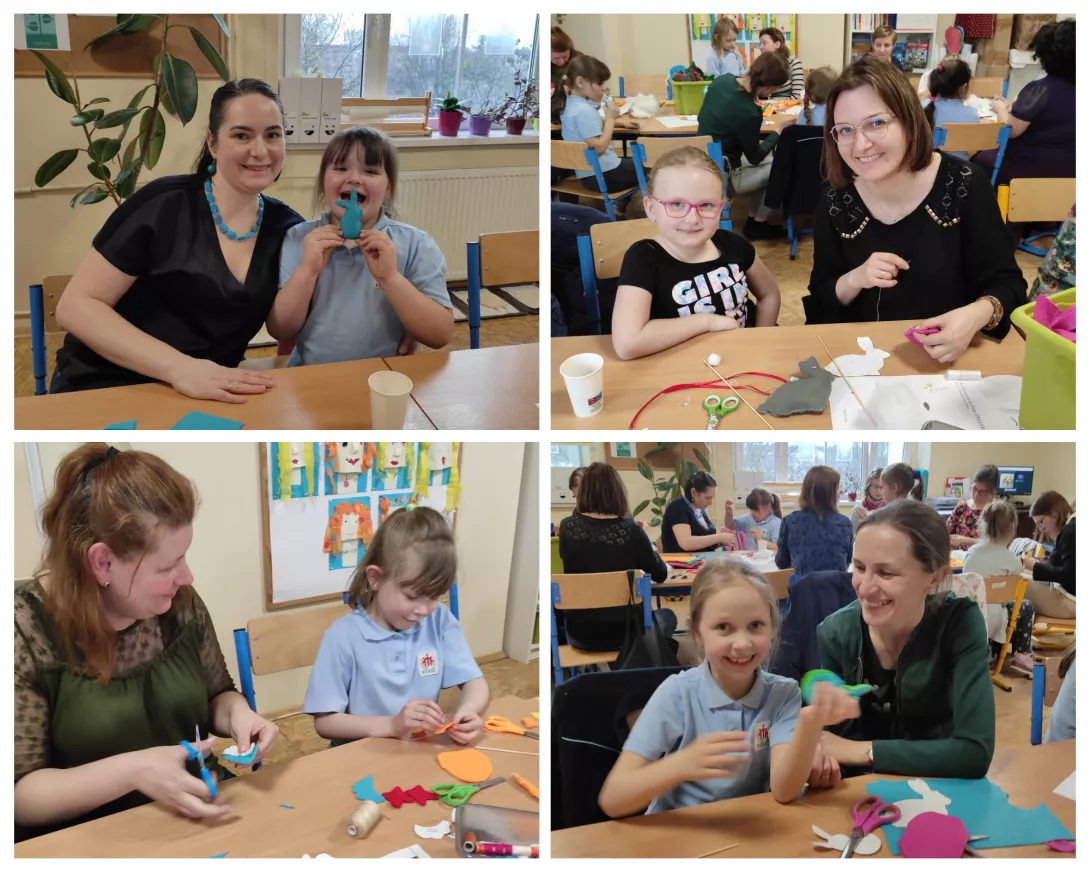 Warsztaty wielkanocne klasa 1a