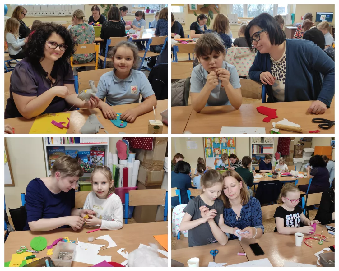 Warsztaty wielkanocne klasa 1a