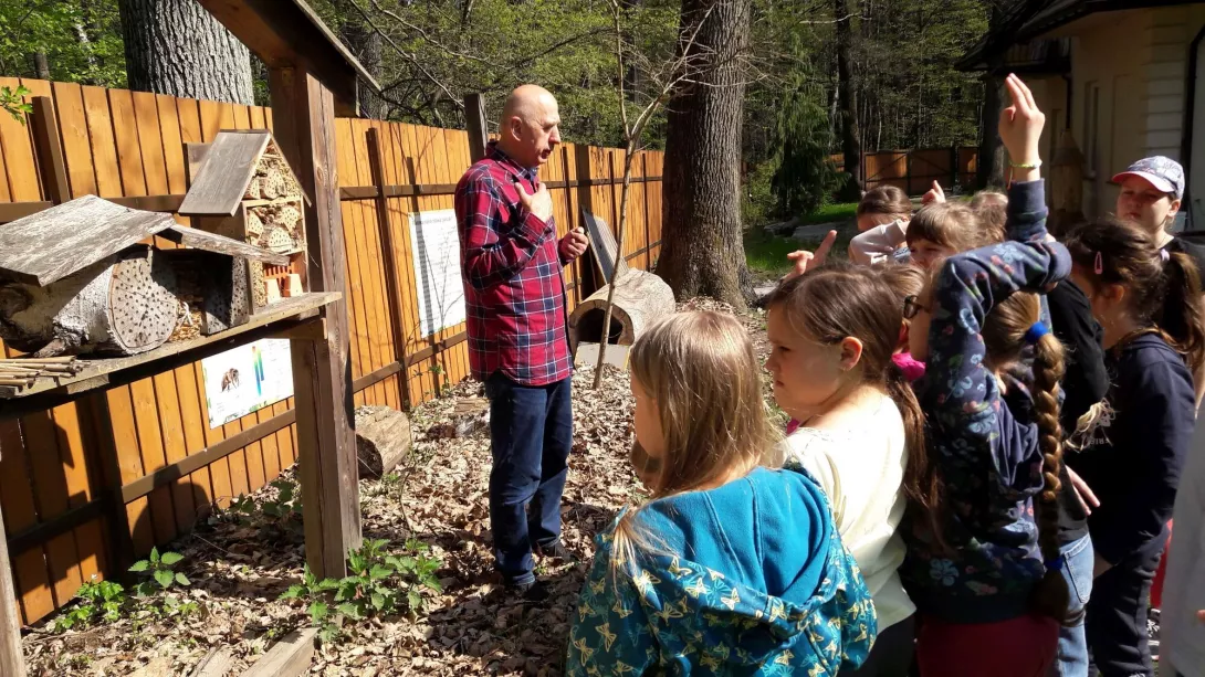 Słuchamy ciekawostek o życiu pszczół