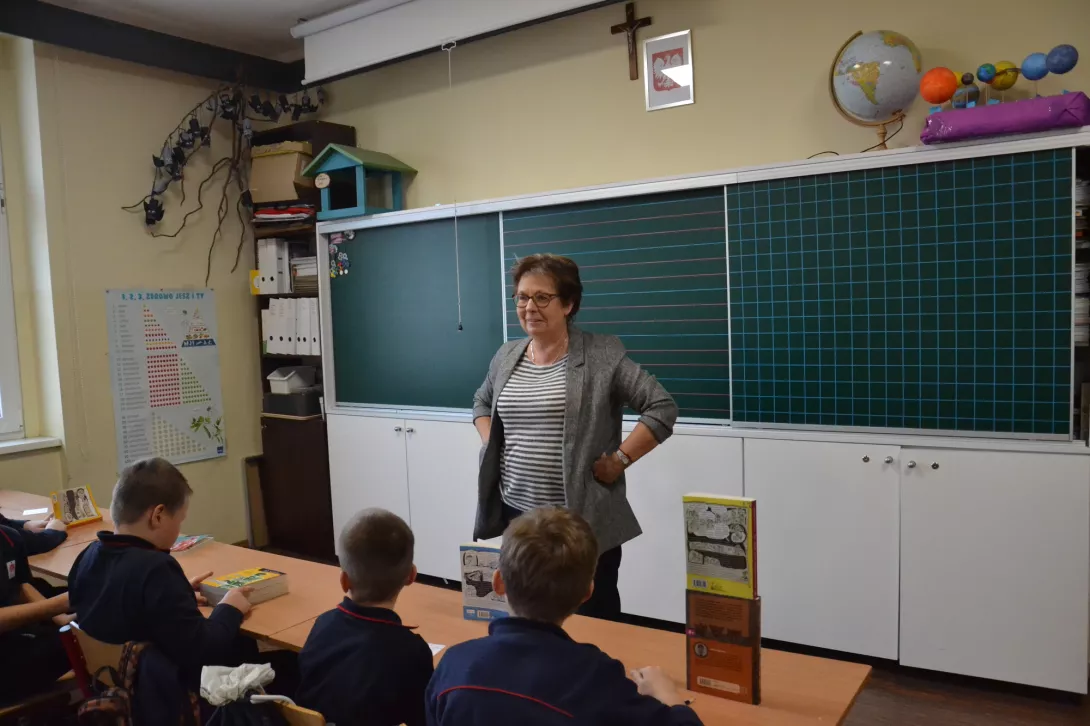 Spotkanie z autorką książek dla dzieci Grażyną Bąkiewicz