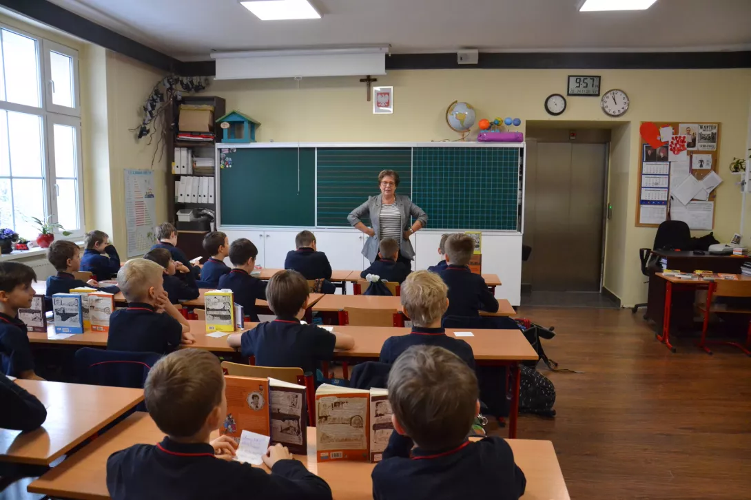 Spotkanie z autorką książek dla dzieci Grażyną Bąkiewicz