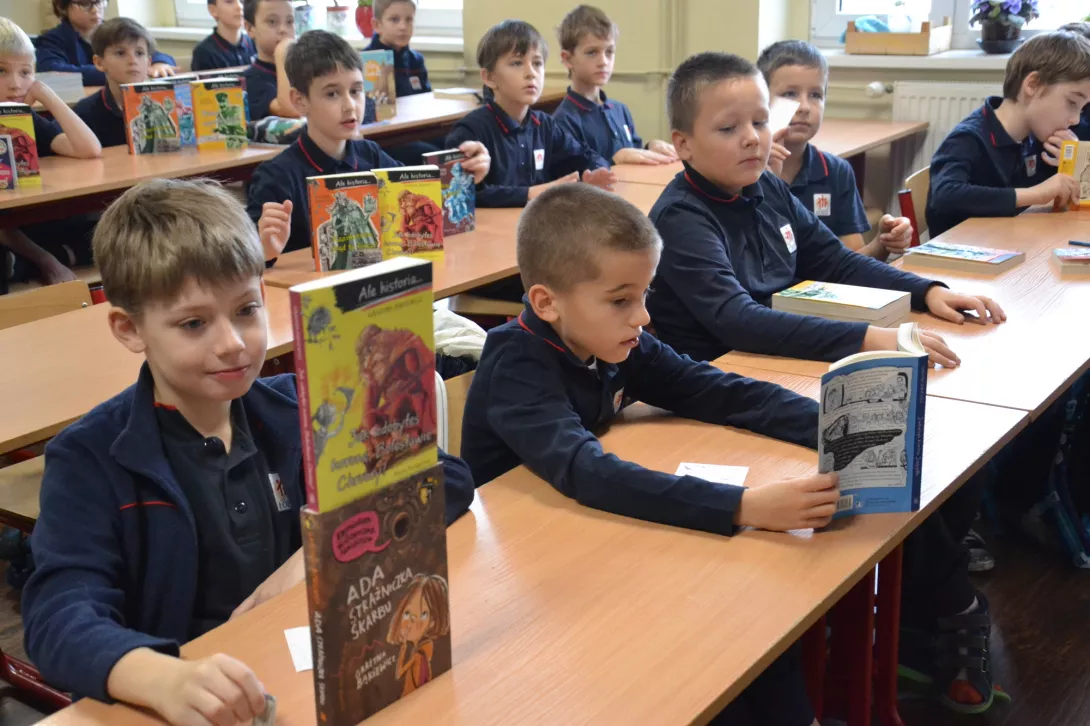 Spotkanie z autorką książek dla dzieci Grażyną Bąkiewicz