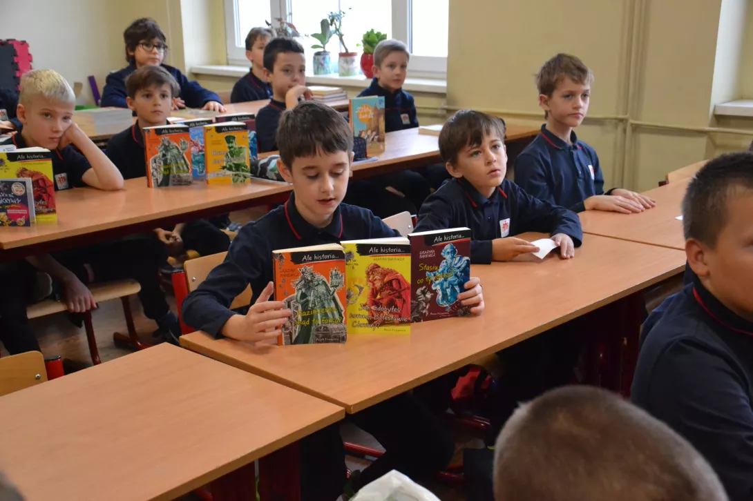 Spotkanie z autorką książek dla dzieci Grażyną Bąkiewicz