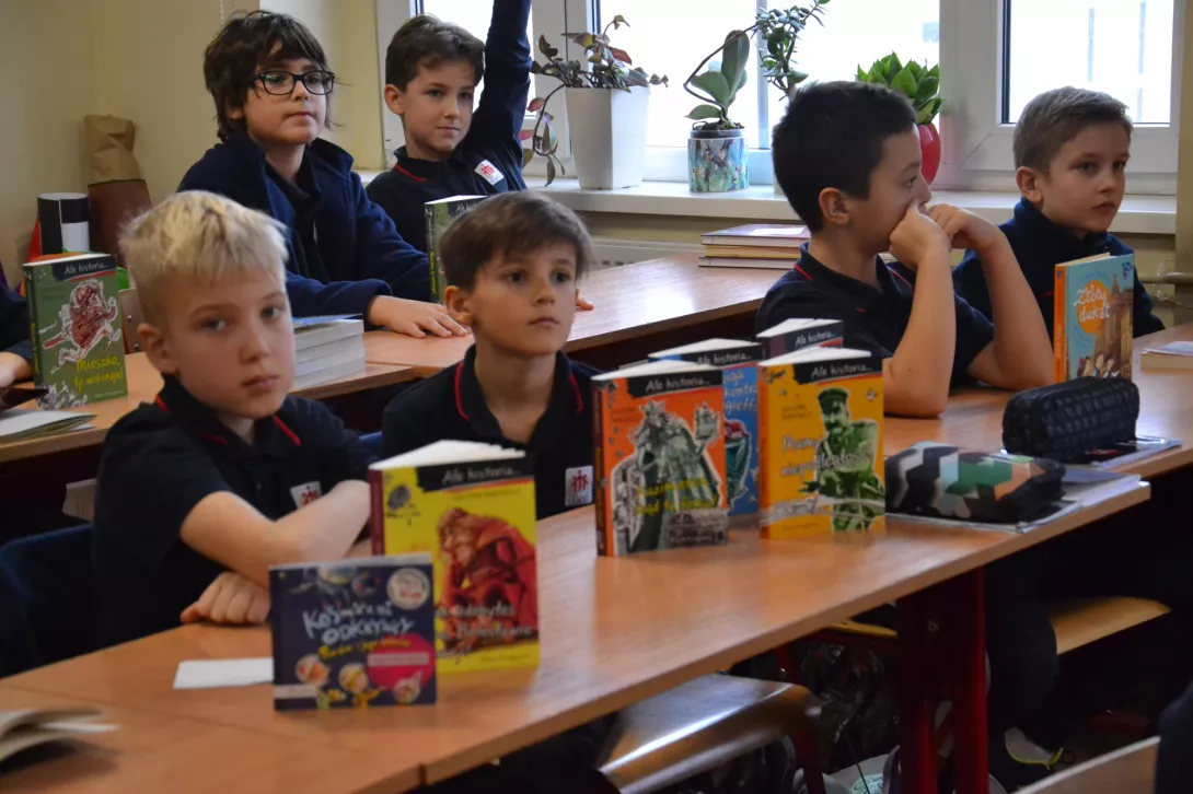 Spotkanie z autorką książek dla dzieci Grażyną Bąkiewicz