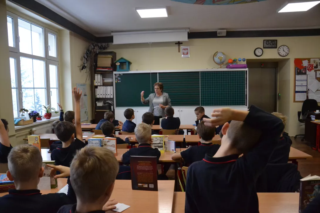 Spotkanie z autorką książek dla dzieci Grażyną Bąkiewicz