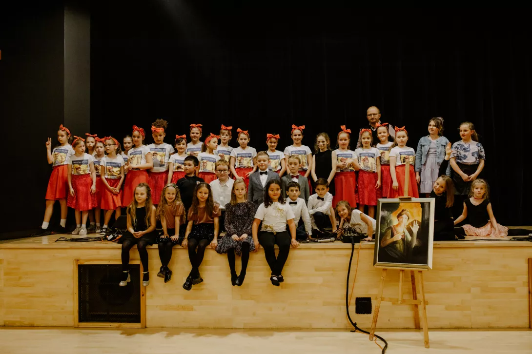 Uczniowie klas wczesnoszkolnych