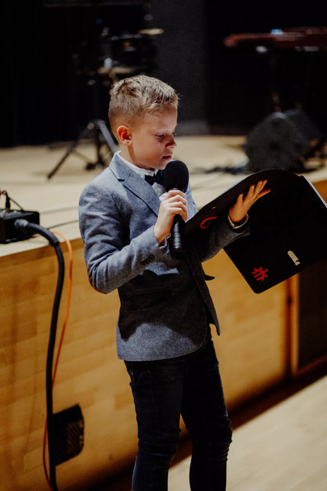 Konferansjer: Jan Szymański klasa 3b