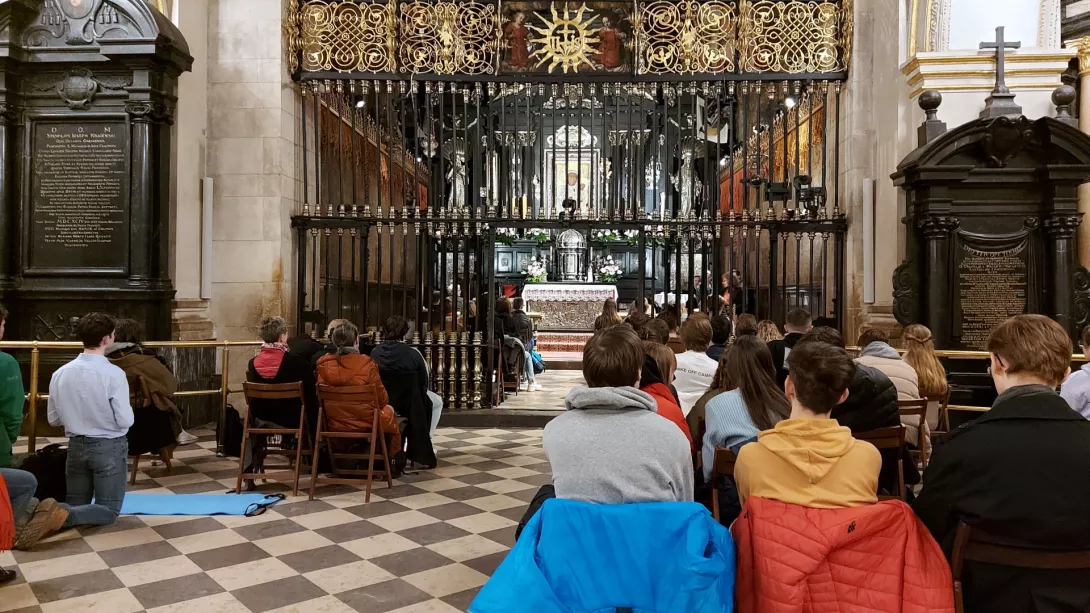 Czuwanie maturzystów na Jasnej Górze 2022