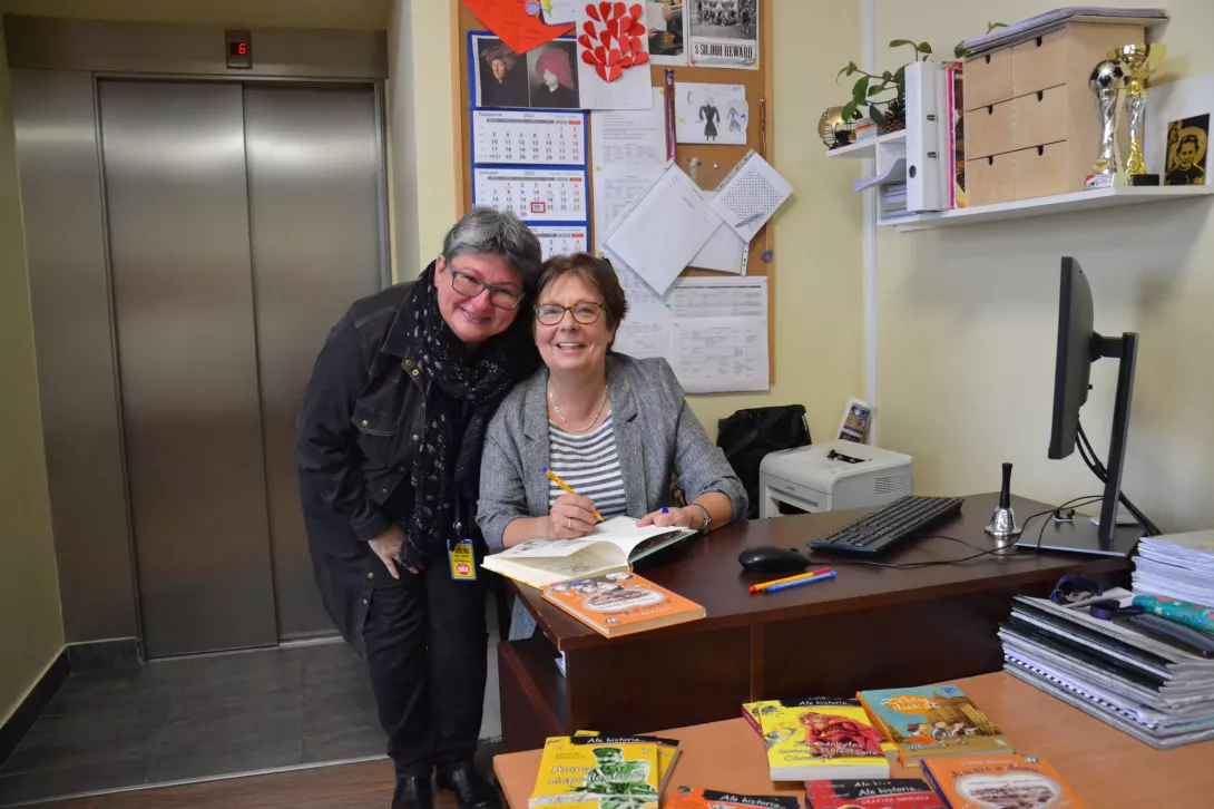 Spotkanie z autorką książek dla dzieci Grażyną Bąkiewicz