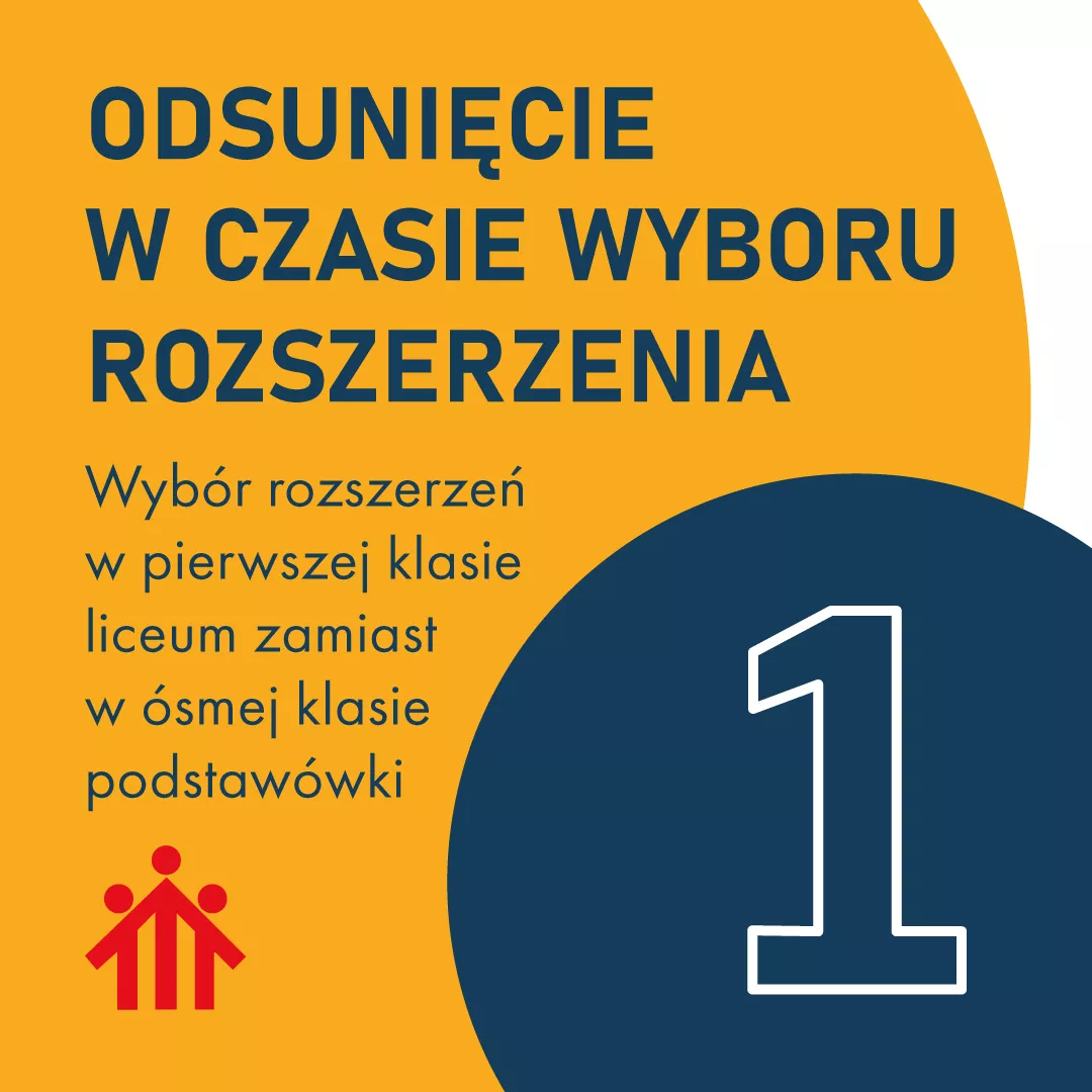 Eksperyment pedagogiczny - odsunięcie w czasie wyboru rozszerzenia