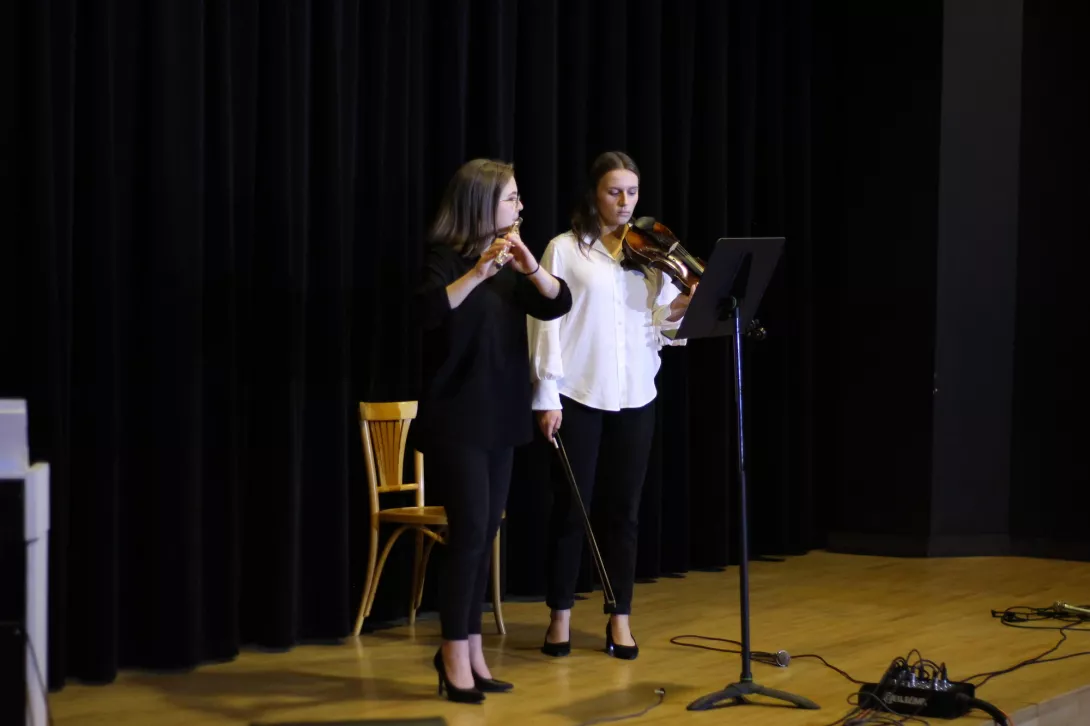 Maria Kamińska i Zosia Bugajska