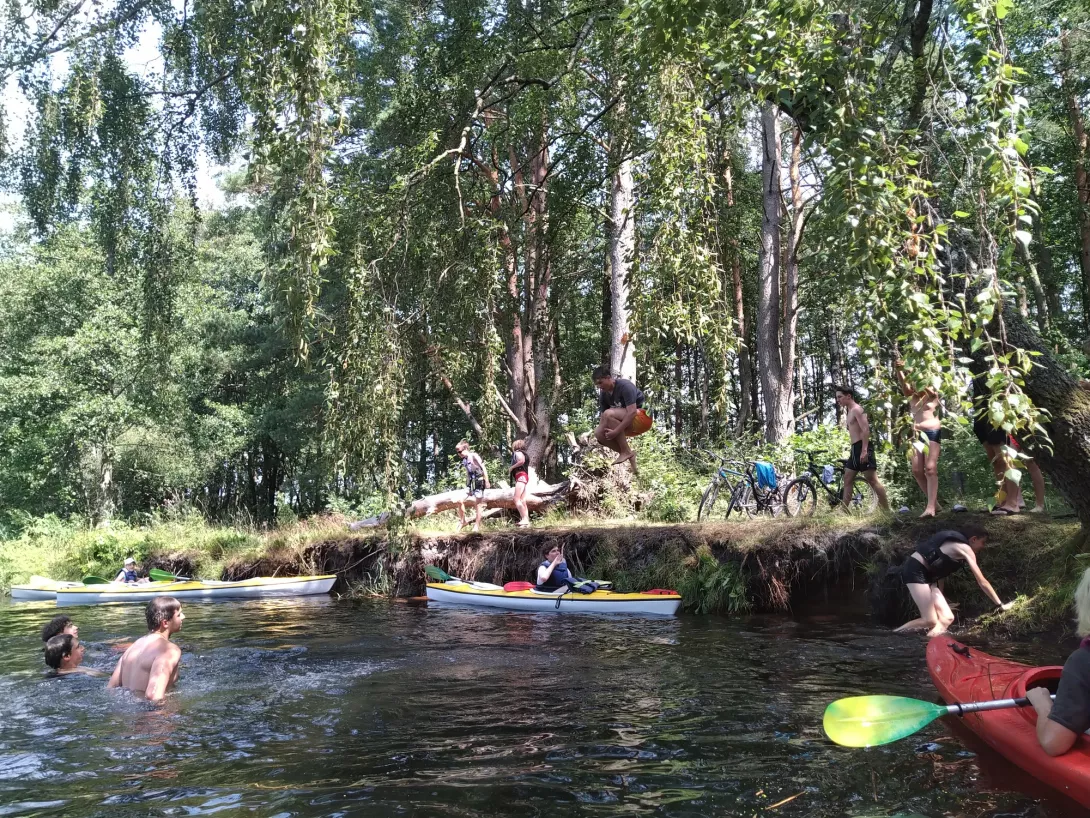 Spływ kajakowy Piaśnicą do Bałtyku