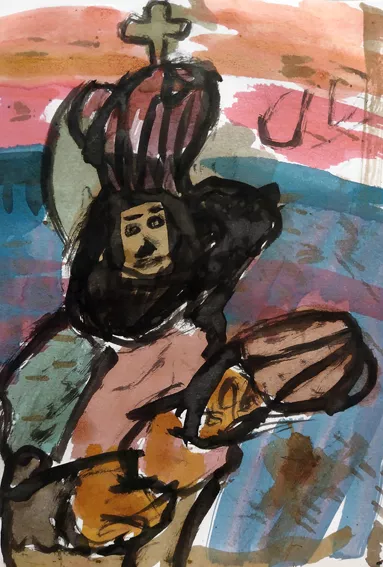 tusz, 14,5 x 21