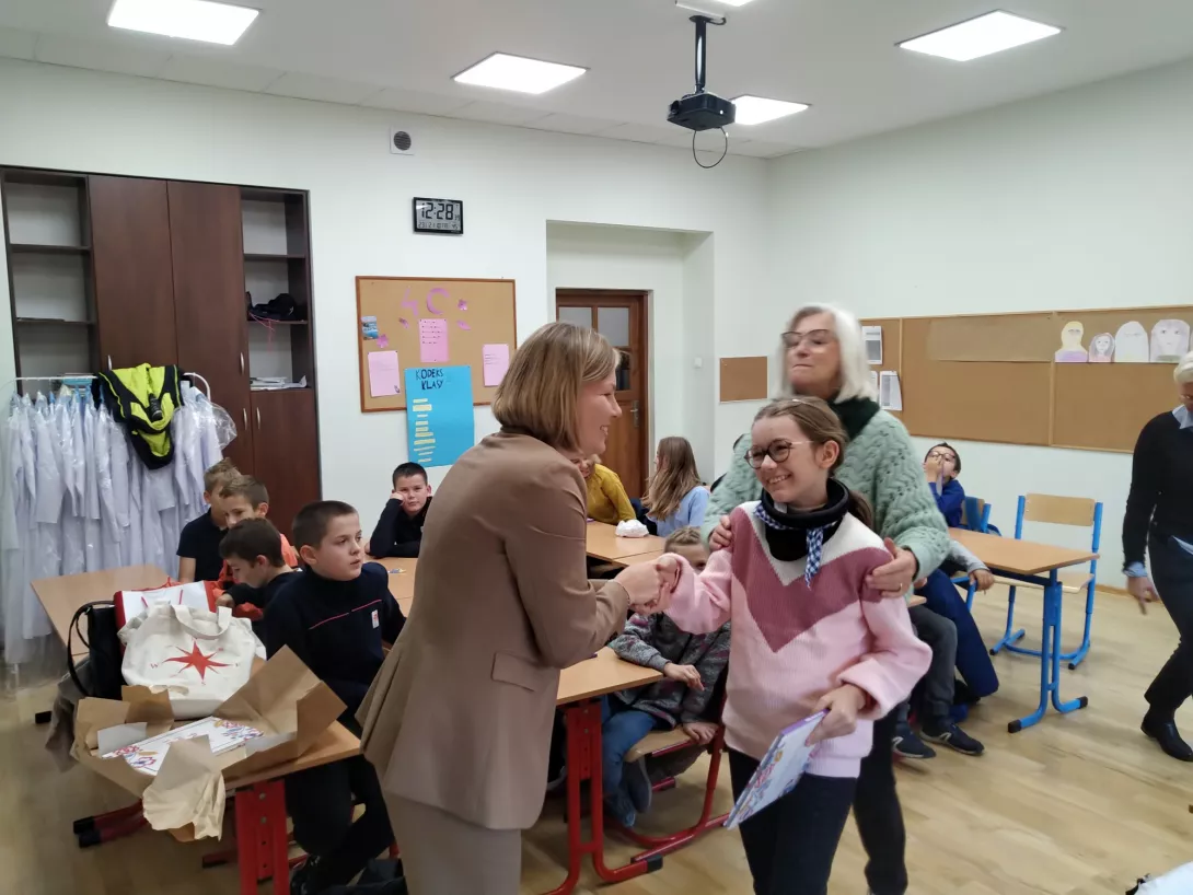 Spotkanie z panią Justyną Kralisz
