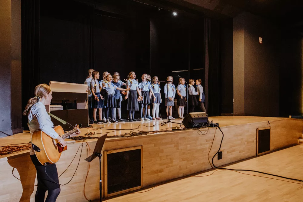 Klasa 3c z panią Anetą Bartłomiejczyk-Siuto