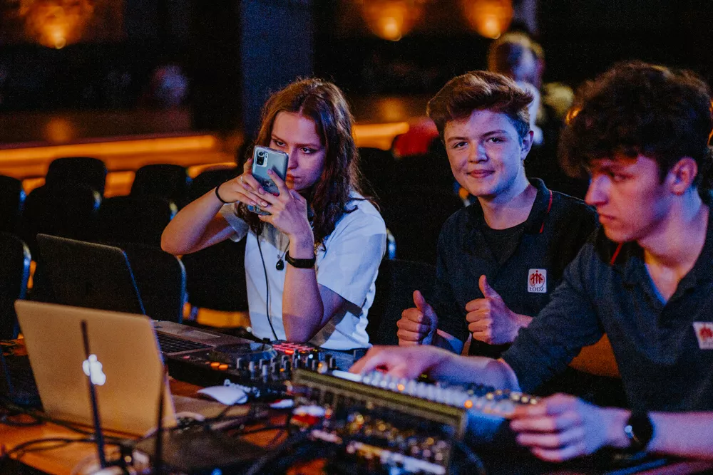 Nagłośnienie: Ania, Maciek, Mateusz